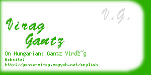 virag gantz business card
